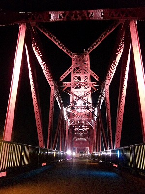 2012/01/31 昇開橋のライトアップ